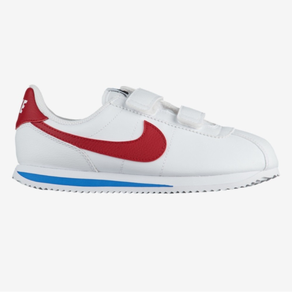 Brand NEW Nike Cortez Basic SL 'White Varsity Red Toddler Size 6